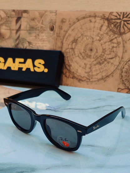 Uni-Sex Rayban Wayfare Sunglasses - Black